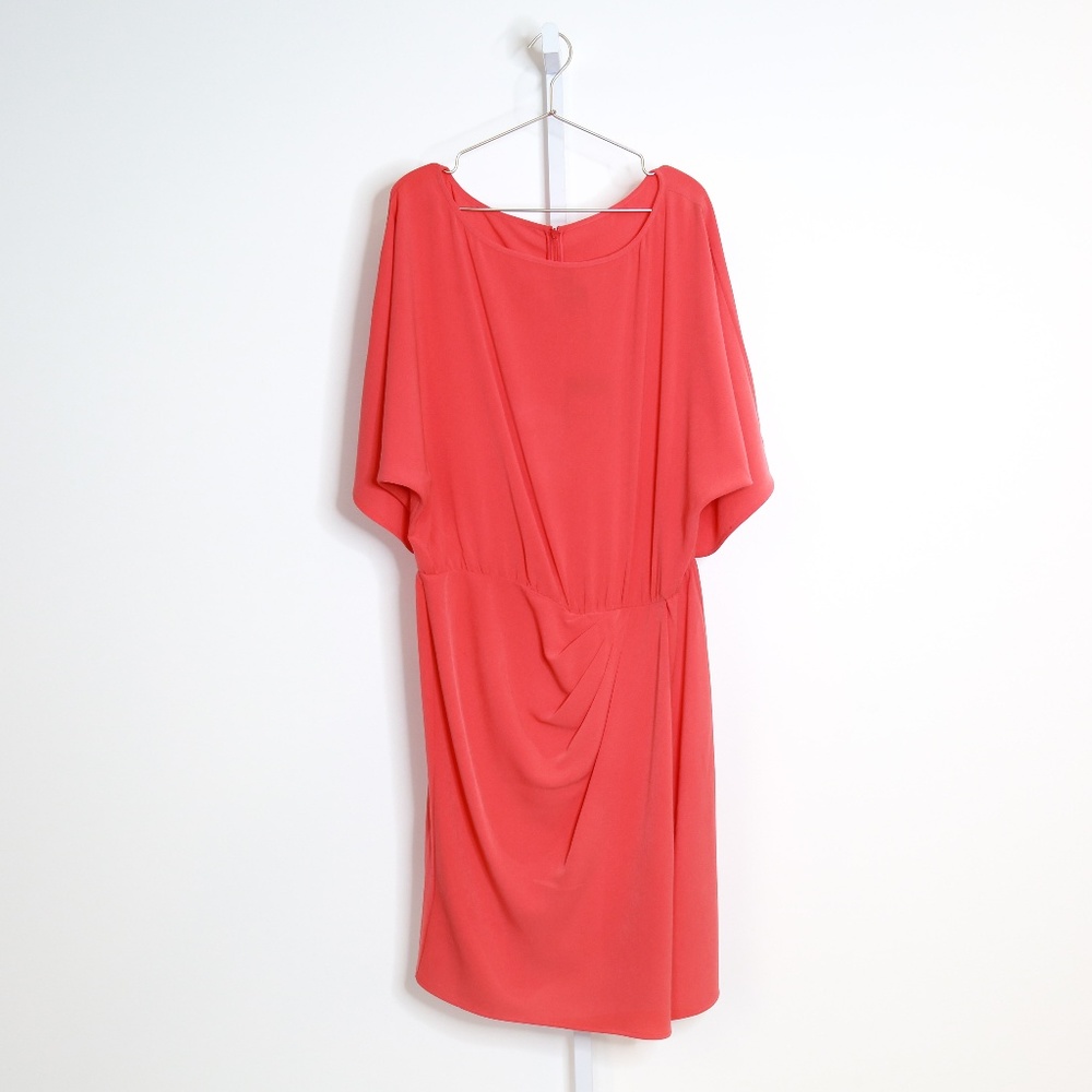 St. John Hibiscus Midi Dress
